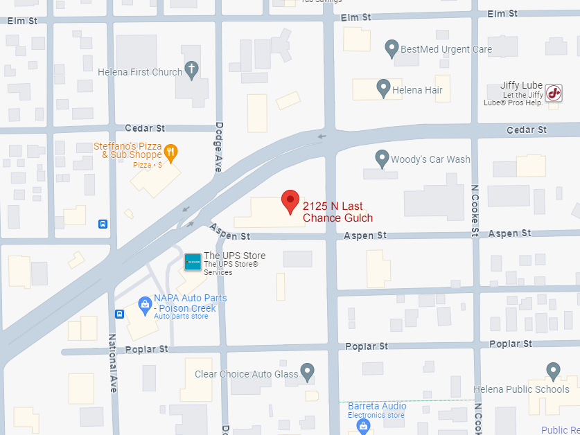 Helena branch map
