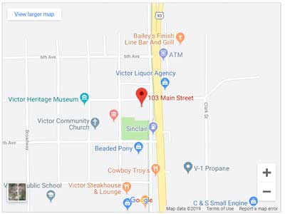 Victor branch map