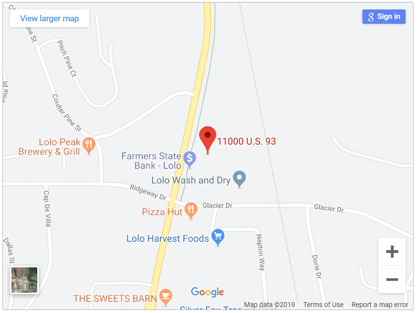 Lolo branch map
